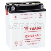Yuasa Accu 12N12A-4A1 , 12 Ah, 113 A, B136MM, D82MM, H162MM, 3,7Kg 