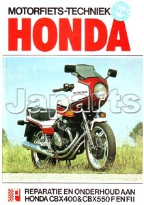 Honda CBX400/550 1982-1986 Motorfietstechniek