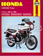 Haynes Honda CBX550 Four 1982-1986