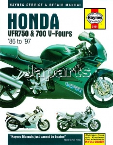 Haynes Honda VFR750 & VFR700 V-Fours 1986-1997