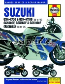 Suzuki GSX-R750, GSX-R1100 (85 - 92), GSX600F, GSX750F, GSX1100F (Katana) Fours (88 - 96) 