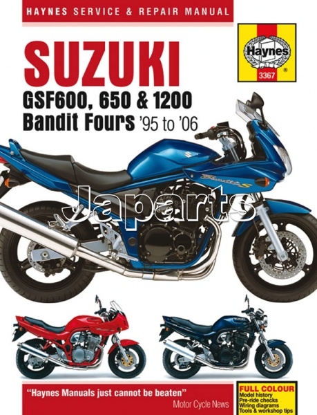 Suzuki GSF600, 650 & 1200 Bandit Fours (1995 - 2006)