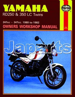 Haynes Service Manual Yamaha RD250 & 350 LC Twins 1980-1982