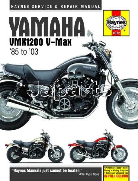 Haynes Werkplaatshandboek Yamaha VMX1200 V-Max 1985-2003