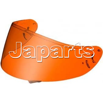 Shoei CX1 vizier high definition Oranje