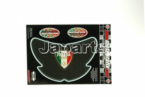 Motografix Tankpad Italia Racing Top Style Carbon