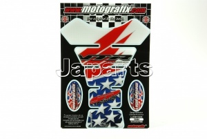 Motografix Tankpad Honda VTR Wit