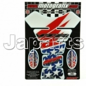 Motografix Tankpad Honda VTR Wit