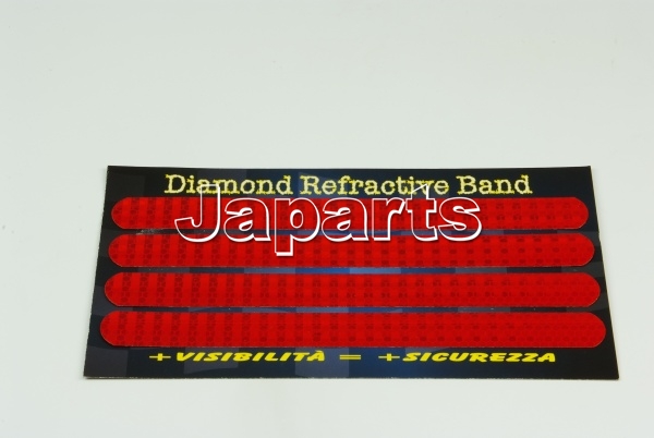 MDI 3D Reflective Stickers Large Red