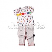 Yamaha Baby Cadeauset Meisje Shirt/Broek 80cm