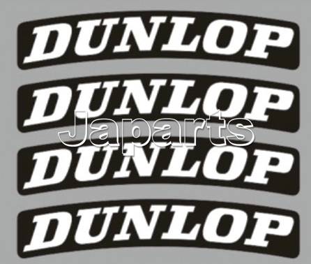 Banden Stickers, Dunlop.