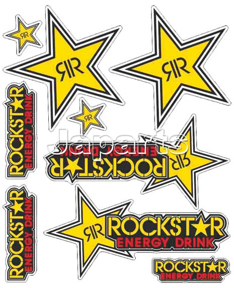 Stickerkit Booster, rockstar (20x24 cm)