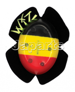 WIZ Racing Knie-Slider Belgie Met Titanium