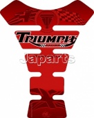 Motografix Tankpad Triumph Rood