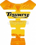 Motografix Tankpad Triumph Geel