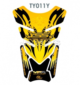 Motografix Tankpad Yamaha YSS Black/Yellow
