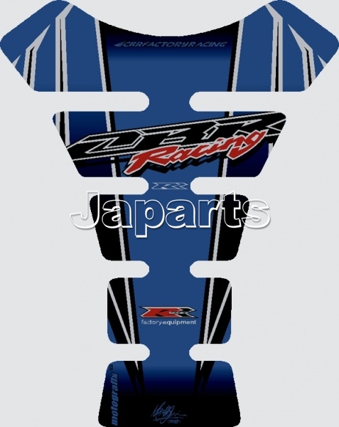 Motografix Tankpad Honda CBR Racing Blauw
