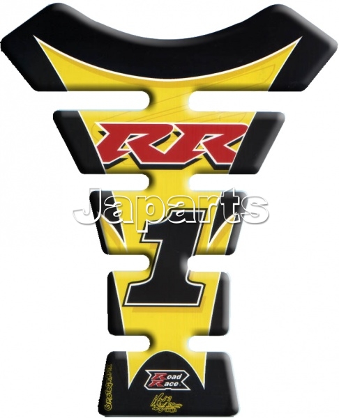 Motografix Tankpad Honda RaR 1 Yellow