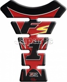 Motografix Tankpad Honda F 1 Rood/Zwart