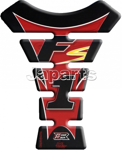 Motografix Tankpad Honda F 1 Red/Black