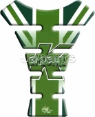 Motografix Tankpad Kawasaki K Special Green