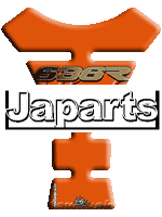 Motografix Tankpad Kawasaki Ninja 636R Orange