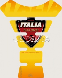 Motografix Tankpad Italia Racing Yellow