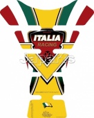 Motografix Tankpad Italia Racing Geel Italiaanse Vlag