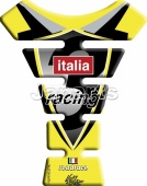 Motografix Tankpad Italia Racing Geel 