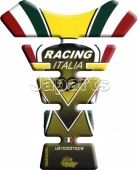 Motografix Tankpad Italia Racing 900 Geel + Italiaanse Vlag