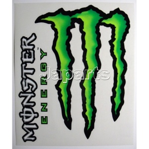 Monster Sticker 14x16 cm
