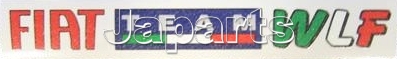Rossi Sticker Fiat Team WLF 22,5x3,5 cm