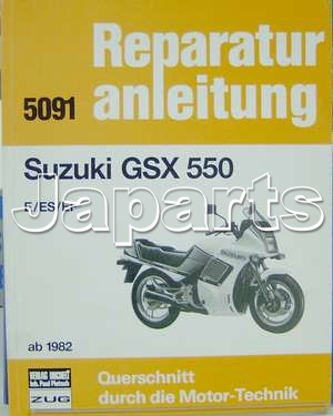 Bucheli Suzuki GSX 550 E/ES/EF from 1982