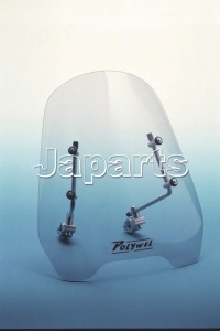 Polywel Windscreen Top View 45 Round 50% Smoke + 25mm