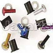 Motrax Alu Screen Screw Kits Red