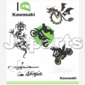 Kawasaki Kid Tattoo Set