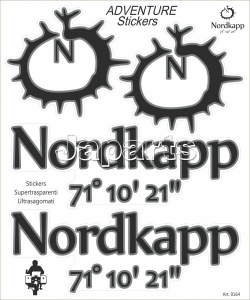 Booster Adventure Sticker Nordkapp 20x24cm