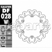 Galfer Wave Achterremschijf Honda Div modellen