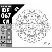 Galfer Wave Disks Front Honda CBR 1100 XX incl brade pads