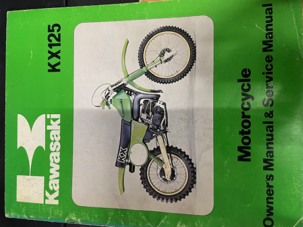 OWNER'S & SERVICE MAN KX125-A5