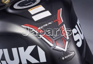 Tankpad GSX-R rood/carbon