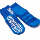 KIDS SOCKS RACING BLUE