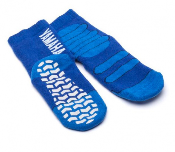 KIDS SOCKS RACING BLUE