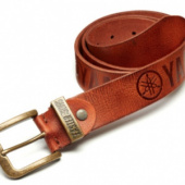 Yamaha FS Leather Belt Brown