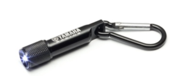 KEYRING BLACK YAMAHA RACING