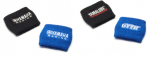 Yamaha Zweetbandjes 1x zwart & 1x blauw