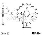 JT Front Sprocket 424/567.16