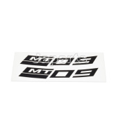 Yamaha MT09 Reflecterende velgsticker voor 1 wiel