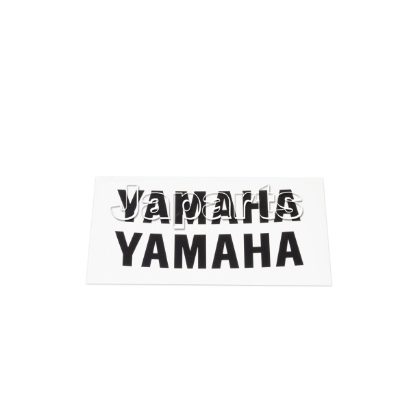 YAMAHA BLACK WHEEL STICKER