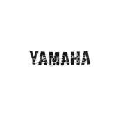 Yamaha Reflecterende Velgsticker voor 1 wiel Zwart